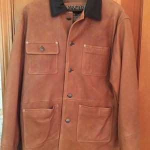 $875 MADISON CREEK OUTFITTERS Leather Coat Jacket